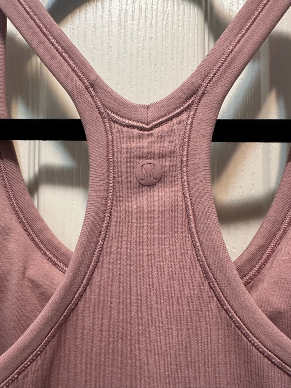 Lululemon Ribbed Racerback Tank Top - Dusty Rose - Picture 3 of 3